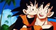 Goku Bonding GIF - Goku Bonding Goten GIFs