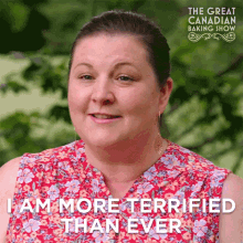 I Am More Terrified Than Ever Amanda GIF - I Am More Terrified Than Ever Amanda Gcbs GIFs