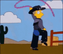 Whipping Simpsons GIF - Whipping Simpsons GIFs