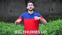 Big Thumbs Up Vinay Thakur GIF - Big Thumbs Up Vinay Thakur Avr Prank Tv GIFs