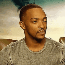 anthony mackie straight face bored