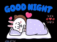 Cony And Brown Goodnight GIF - Cony And Brown Goodnight Lignon GIFs
