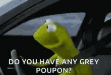 Excuse Me Kermit GIF - Excuse Me Kermit Grey Poupon GIFs
