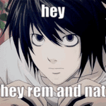 Hey Hey Rem And Nat Natsume GIF - Hey Hey Rem And Nat Rem And Nat Rem GIFs