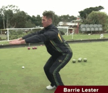 Barrie Lester Lawn Bowls GIF - Barrie Lester Lawn Bowls Bowls GIFs