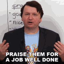 Praise Them For A Job Well Done Alex GIF - Praise Them For A Job Well Done Alex Engvid GIFs