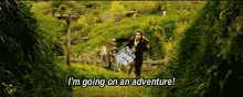 Bilbo Water Going On An Adventure GIF - Bilbo Water Going On An Adventure Run GIFs