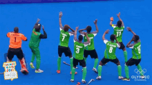 victory dance wave a the crowd happy funny moments field hockey