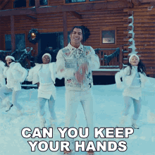 Can You Keep Your Hands To Yourself 24kgoldn GIF - Can You Keep Your Hands To Yourself 24kgoldn Coco Song GIFs