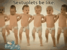sextuplets be like cute baby