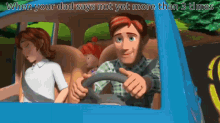 good job dad are we there not yet driving travel