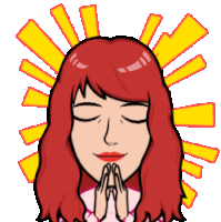 Praying Hands Sticker - Praying Hands Stickers