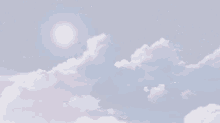 Clouds Anime GIF - Clouds Anime Sun GIFs
