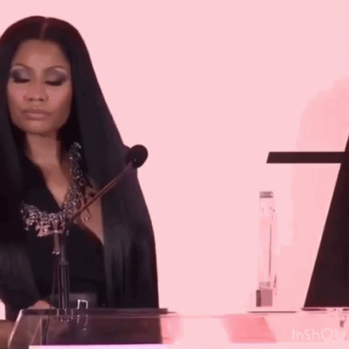 Nicki Minaj Thinking GIF - Nicki Minaj Thinking Blinking - Discover & Share  GIFs