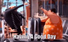 Having A Good Day GIF - Having A Good Day Happy Work Out GIFs
