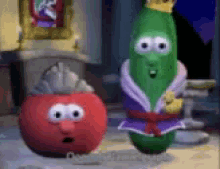 Flannel Graph Veggie Tales GIF - Flannel Graph Veggie Tales Larry The Cucumber GIFs
