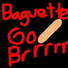 Baguette Baguette Go Brrr GIF - Baguette Baguette Go Brrr GIFs