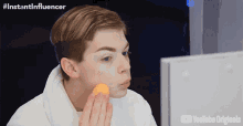 blending benny cerra instant influencer foundation makeup