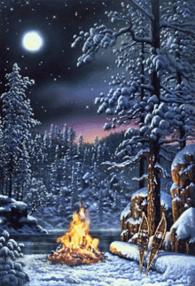 Snowy Woods GIF - Snowy Woods And GIFs