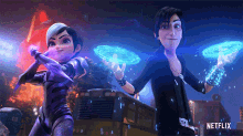 Flexing The Powers Trollhunters Rise Of The Titans GIF - Flexing The Powers Trollhunters Rise Of The Titans Showing Off GIFs