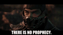 Mortal Kombat Sub Zero GIF - Mortal Kombat Sub Zero There Is No Prophecy GIFs