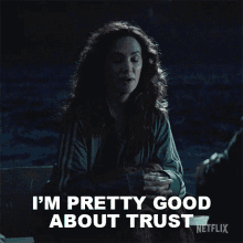 Im Pretty Good About Trust Erin Greene GIF - Im Pretty Good About Trust Erin Greene Kate Siegel GIFs