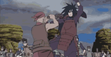 Madara Naruto Shippuuden GIF - Madara Naruto Shippuuden Fight GIFs
