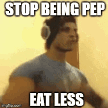 Stop Being Pep GIF - Stop Being Pep GIFs
