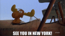 Rocky And Bullwinkle See You In New York GIF - Rocky And Bullwinkle See You In New York New York GIFs