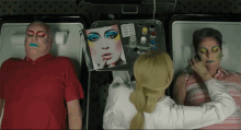 make up corpses dead bodies clown colorful make up