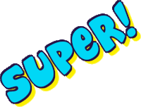 Super Uau Sticker - Super Uau Exclamatie Stickers