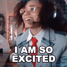 I Am So Excited Black Krystel GIF - I Am So Excited Black Krystel Krystel GIFs