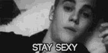 Justin Bieber Stay Sexy GIF - Justin Bieber Stay Sexy Pointing At GIFs