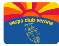Vespa Club Scooter Sticker - Vespa Club Scooter Sun Stickers