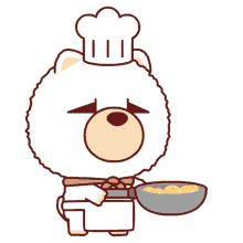 chef cooking cute