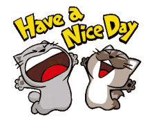 Have A Nice Day Cats Dance GIF - Have A Nice Day Cats Dance Good Day GIFs