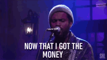 Now That I Got The Money Singing GIF - Now That I Got The Money Singing Serious GIFs