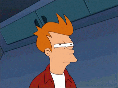 Suspicious Fry GIF - Futurama Serious Stare GIFs
