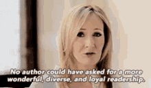 Jk Rowling GIF - Jk Rowling Wonderful Diverse GIFs