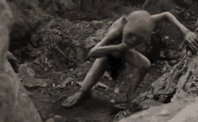Gollum Lord Of The Rings GIF - Gollum Lord Of The Rings It Burns Us GIFs