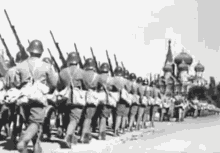 romanian army in odessa march walk army