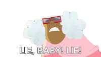 Lie Baby Lie Oscar Proud Sticker - Lie Baby Lie Oscar Proud Sugar Mama Proud Stickers