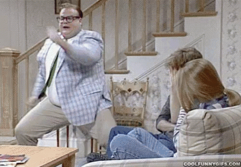 Chris Farley Dancing GIF - Chris Farley Dancing Ashamed - Discover & Share  GIFs