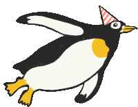 Happy Birthday Penguin Sticker - Happy Birthday Birthday Happy Stickers