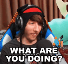 What Are You Doing Forrest Starling GIF - What Are You Doing Forrest Starling Kreekcraft GIFs