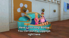 toy story barbie ken luggage
