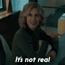 Its Not Real Sheryl Luria GIF - Its Not Real Sheryl Luria Evil GIFs