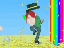 koyasu takehito irish raining money gold coins koyasu takehito irish raining money gold coins