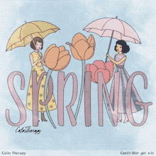 Spring Coloring GIF - Spring Coloring Flowers GIFs