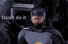 Dont Do It Stop GIF - Dont Do It Stop Batman GIFs